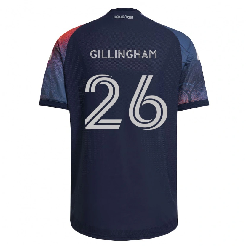 Danxen Dames Blake Gillingham #26 Diep Blauw Wit Oranje Uitshirt Uittenue 2026/27 T-Shirt