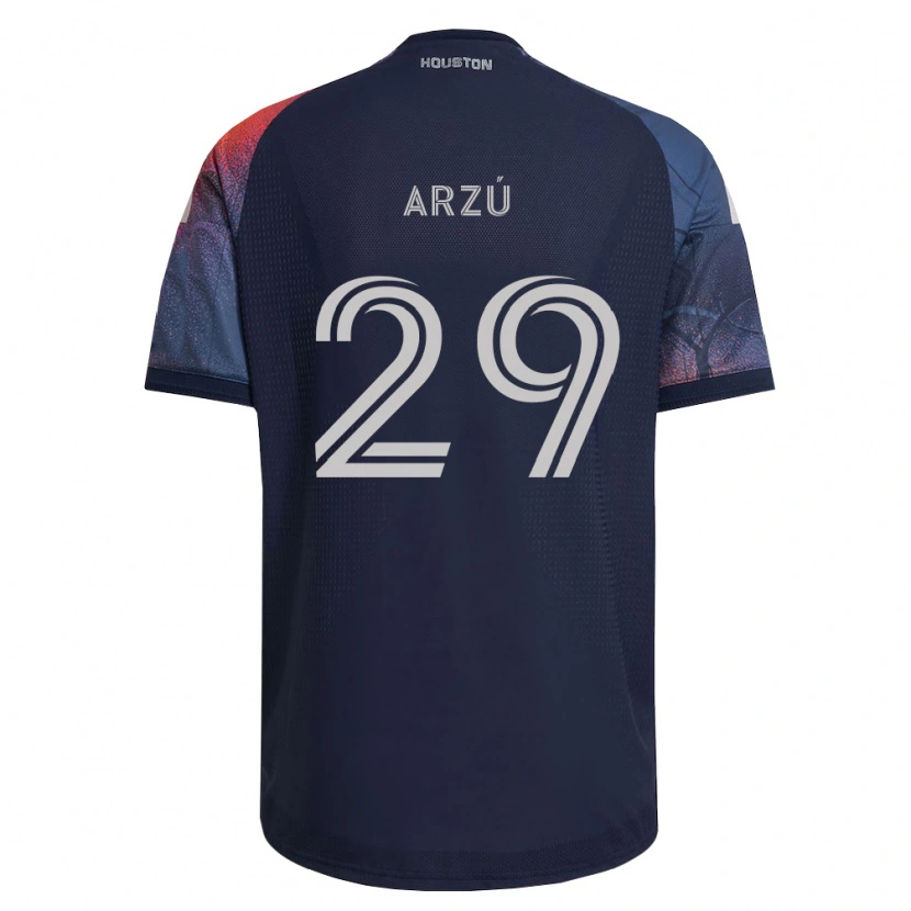 Danxen Dames Exon Arzú #29 Diep Blauw Wit Oranje Uitshirt Uittenue 2026/27 T-Shirt