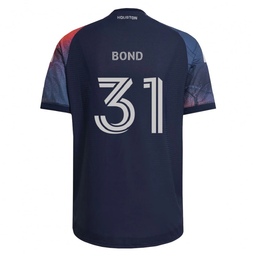 Danxen Dames Jonathan Bond #31 Diep Blauw Wit Oranje Uitshirt Uittenue 2026/27 T-Shirt