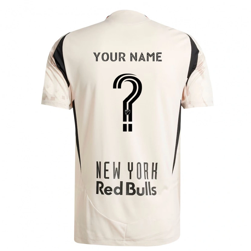 Danxen Dames Uw Naam #0 Off-White Rood Zwart Uitshirt Uittenue 2026/27 T-Shirt