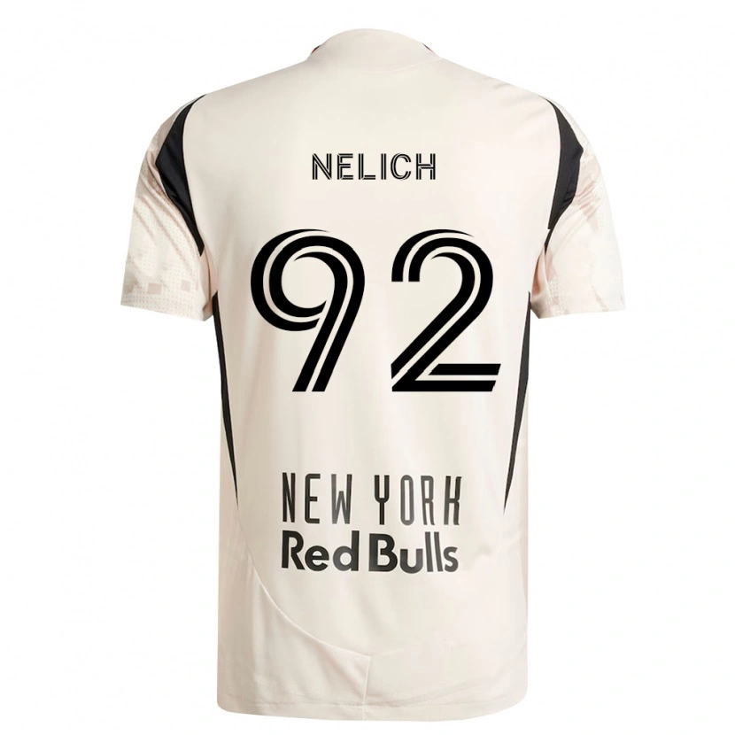 Danxen Dames Dennis Nelich #92 Off-White Rood Zwart Uitshirt Uittenue 2026/27 T-Shirt