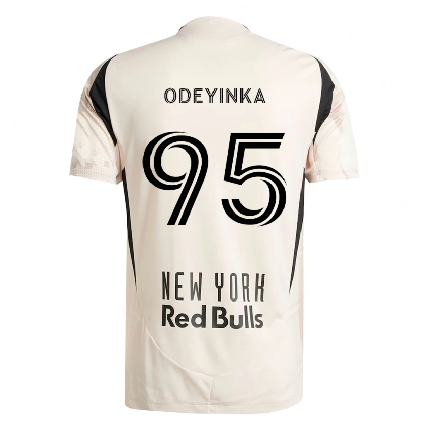 Danxen Dames Malik Odeyinka #95 Off-White Rood Zwart Uitshirt Uittenue 2026/27 T-Shirt