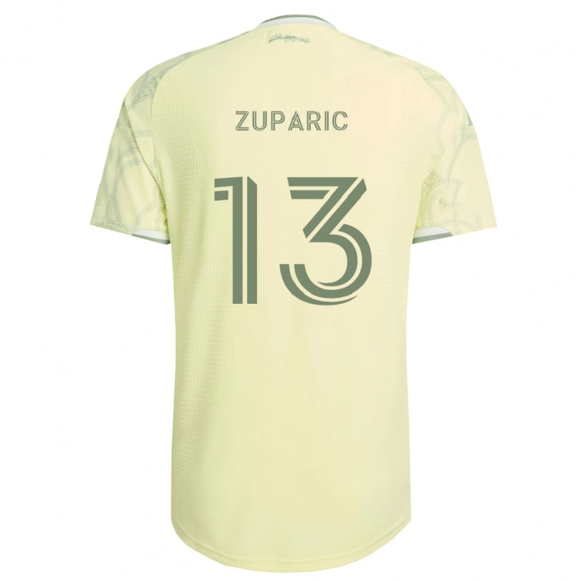 Danxen Dames Dario Zuparic #13 Beige Wit Uitshirt Uittenue 2026/27 T-Shirt