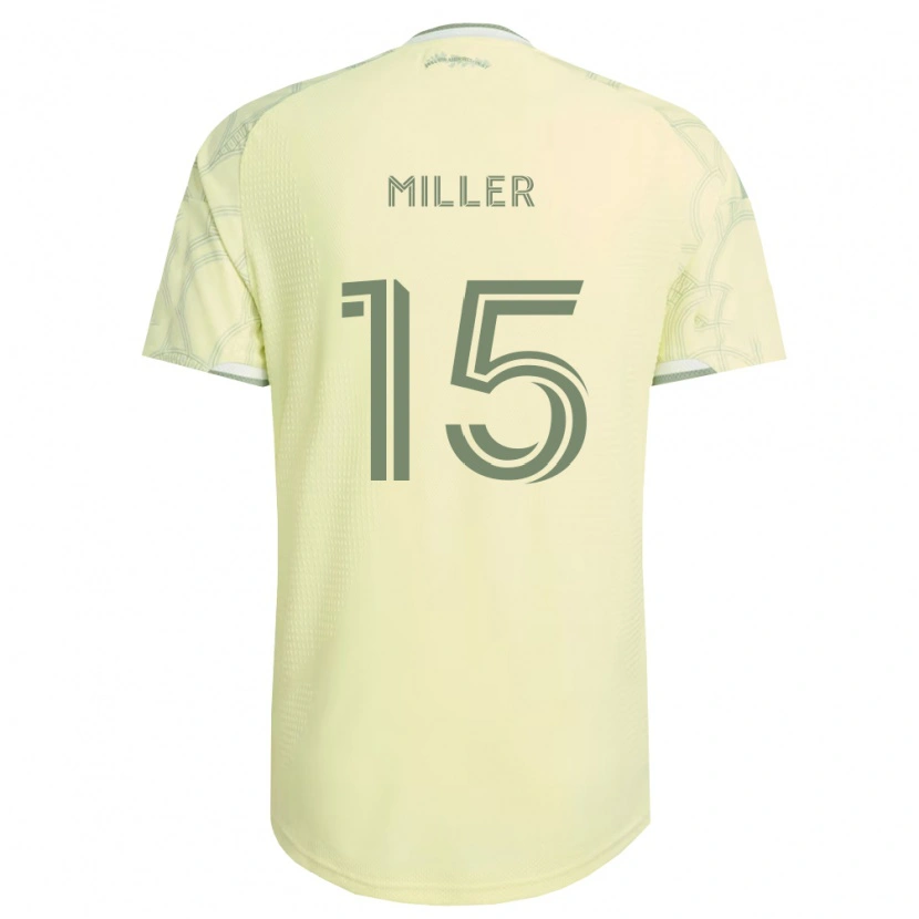Danxen Dames Eric Miller #15 Beige Wit Uitshirt Uittenue 2026/27 T-Shirt