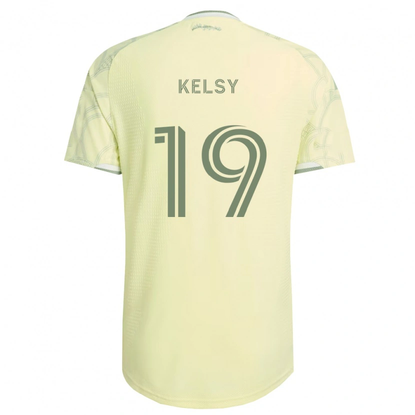 Danxen Dames Kevin Kelsy #19 Beige Wit Uitshirt Uittenue 2026/27 T-Shirt
