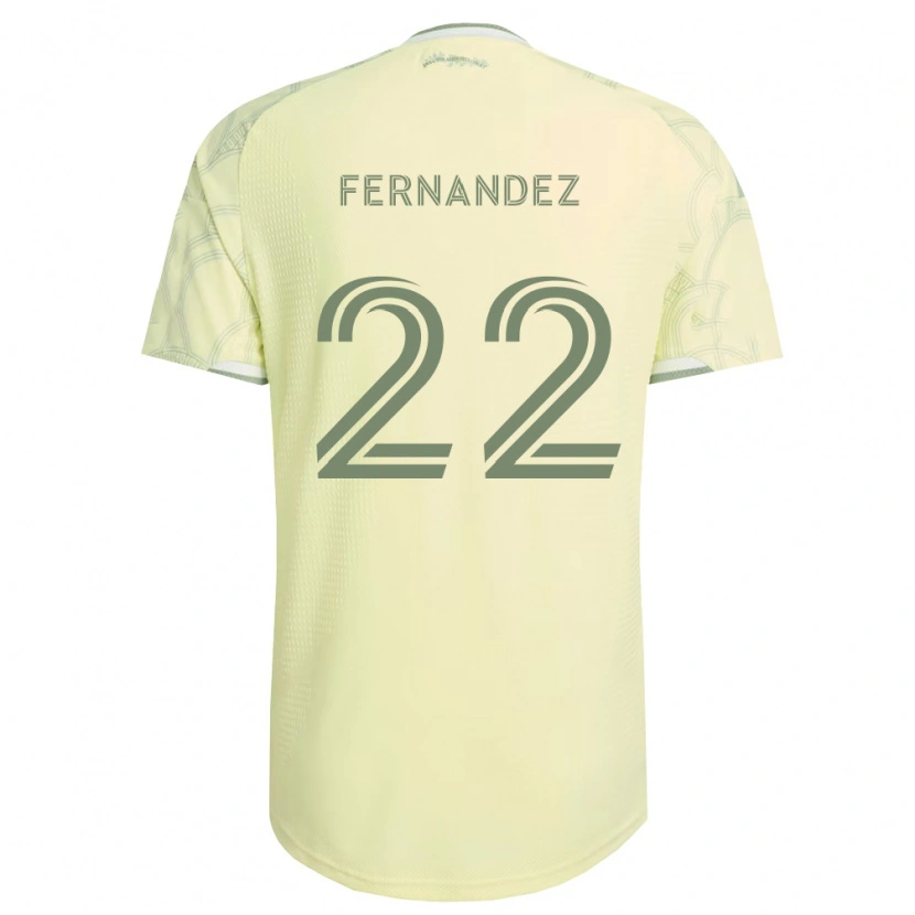 Danxen Dames Omir Fernandez #22 Beige Wit Uitshirt Uittenue 2026/27 T-Shirt