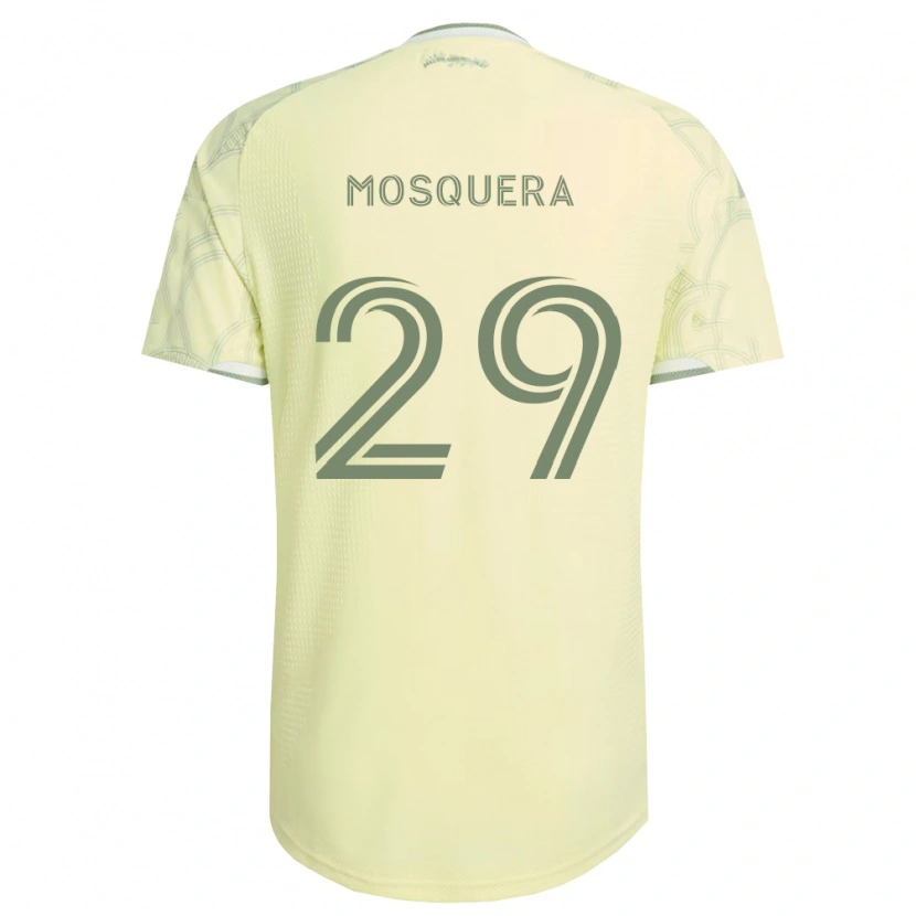 Danxen Dames Juan Mosquera #29 Beige Wit Uitshirt Uittenue 2026/27 T-Shirt