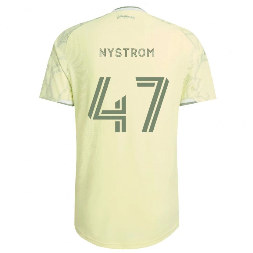 Danxen Dames Maximo Nystrom #47 Beige Wit Uitshirt Uittenue 2026/27 T-Shirt