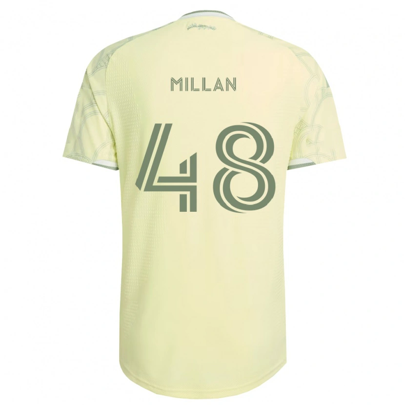 Danxen Dames Marco Millan #48 Beige Wit Uitshirt Uittenue 2026/27 T-Shirt