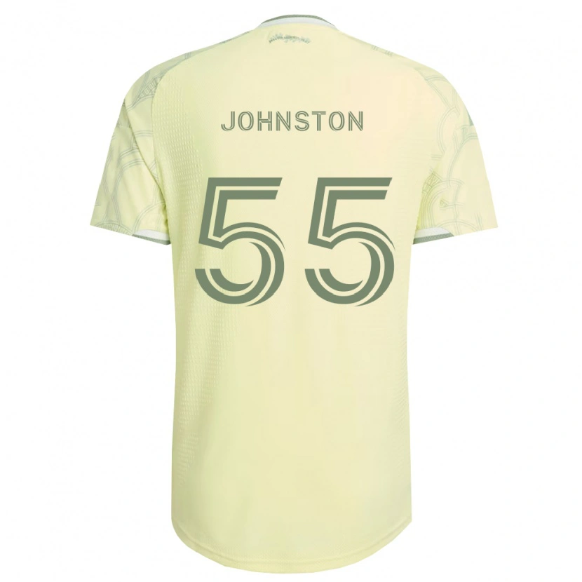 Danxen Dames Malcolm Johnston #55 Beige Wit Uitshirt Uittenue 2026/27 T-Shirt