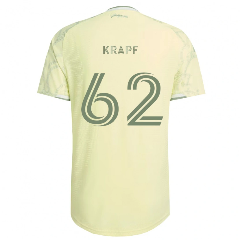Danxen Dames Andrew Krapf #62 Beige Wit Uitshirt Uittenue 2026/27 T-Shirt
