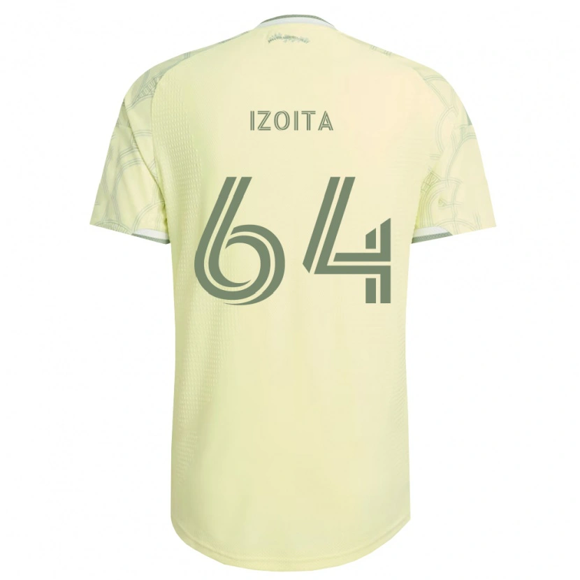 Danxen Dames Jacob Izoita #64 Beige Wit Uitshirt Uittenue 2026/27 T-Shirt
