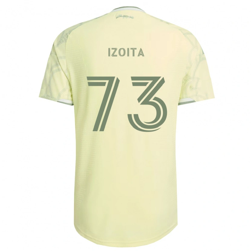 Danxen Dames Eric Izoita #73 Beige Wit Uitshirt Uittenue 2026/27 T-Shirt