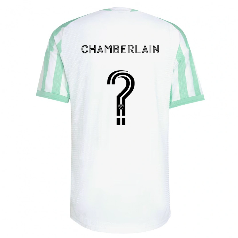 Danxen Dames Luke Chamberlain #0 Lichtgroen Zwart Wit Uitshirt Uittenue 2026/27 T-Shirt