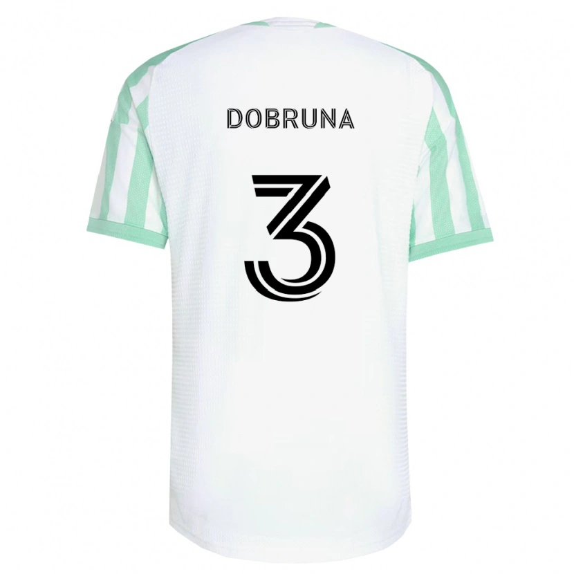 Danxen Dames Dren Dobruna #3 Lichtgroen Zwart Wit Uitshirt Uittenue 2026/27 T-Shirt