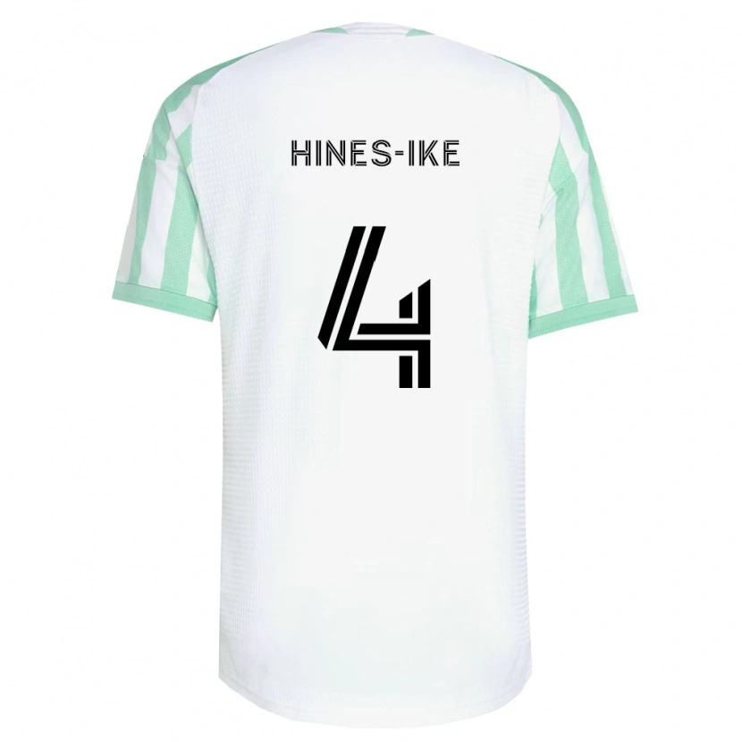 Danxen Dames Brendan Hines-Ike #4 Lichtgroen Zwart Wit Uitshirt Uittenue 2026/27 T-Shirt