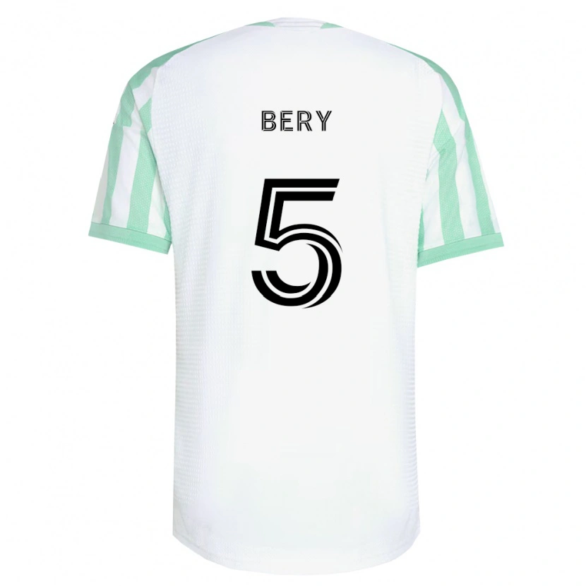 Danxen Dames Jules Bery #5 Lichtgroen Zwart Wit Uitshirt Uittenue 2026/27 T-Shirt