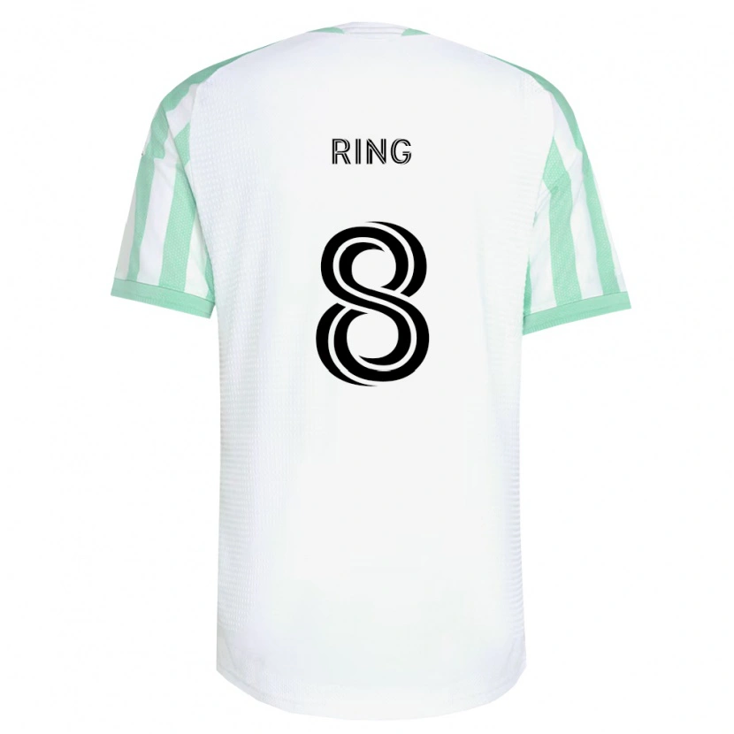 Danxen Dames Alexander Ring #8 Lichtgroen Zwart Wit Uitshirt Uittenue 2026/27 T-Shirt