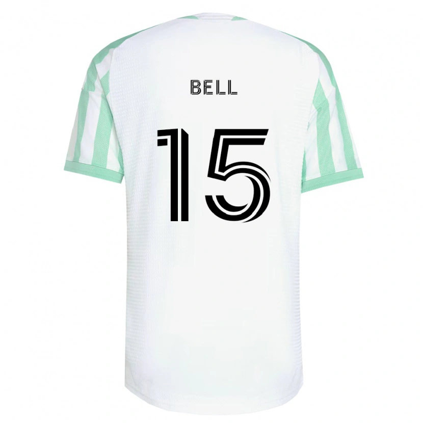 Danxen Dames Jon Bell #15 Lichtgroen Zwart Wit Uitshirt Uittenue 2026/27 T-Shirt
