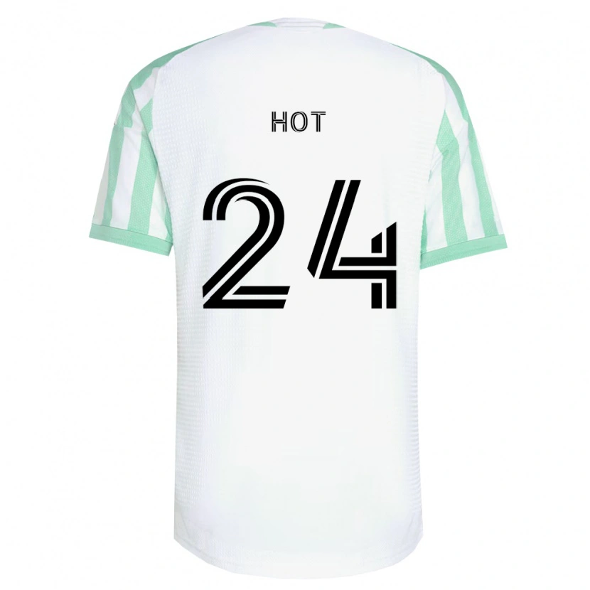 Danxen Dames Kenan Hot #24 Lichtgroen Zwart Wit Uitshirt Uittenue 2026/27 T-Shirt