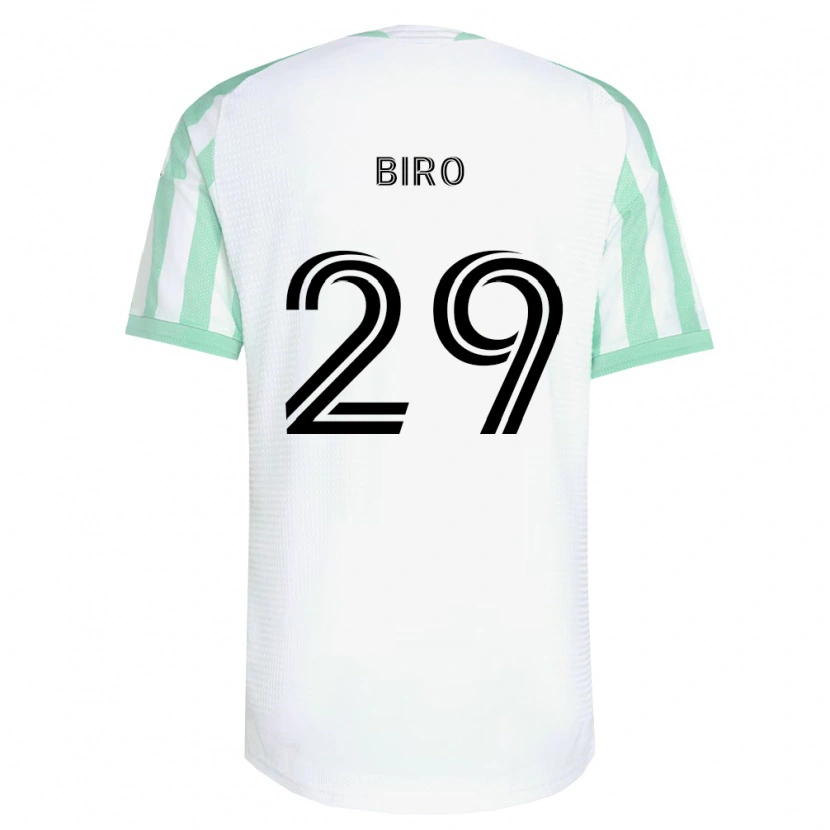 Danxen Dames Guilherme Biro #29 Lichtgroen Zwart Wit Uitshirt Uittenue 2026/27 T-Shirt