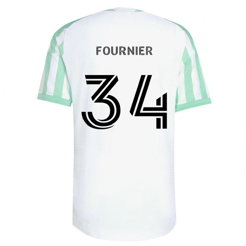 Danxen Dames Drake Fournier #34 Lichtgroen Zwart Wit Uitshirt Uittenue 2026/27 T-Shirt