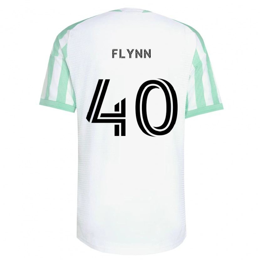 Danxen Dames Liam Flynn #40 Lichtgroen Zwart Wit Uitshirt Uittenue 2026/27 T-Shirt