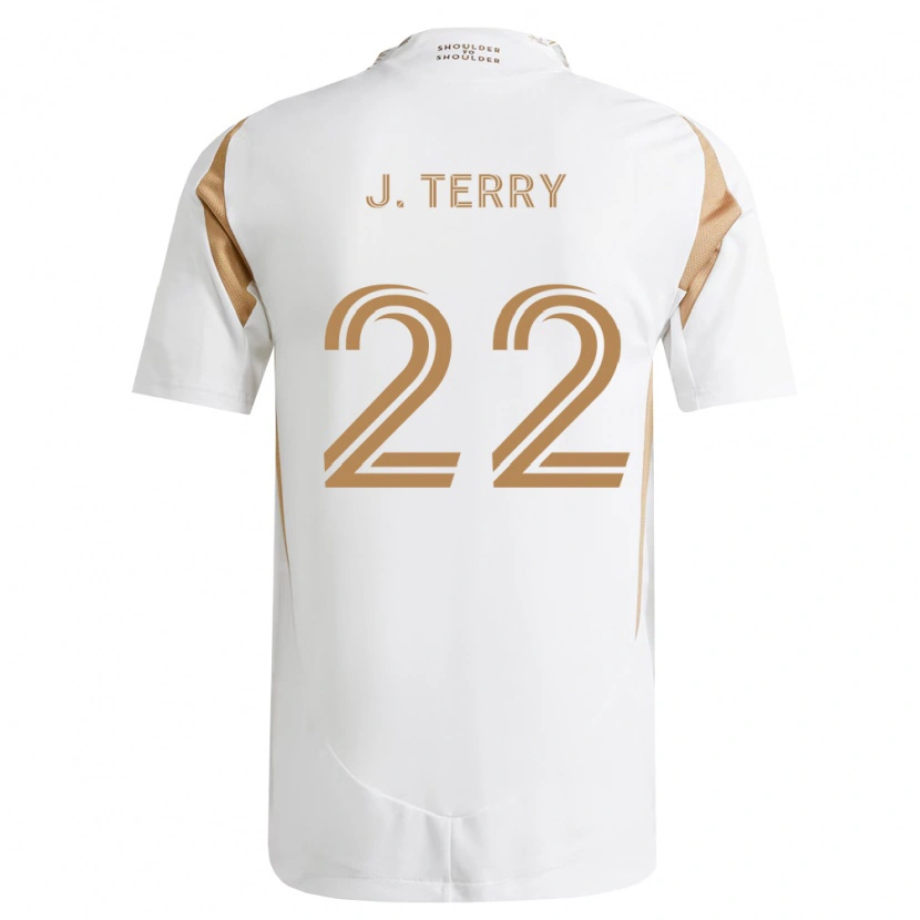 Danxen Dames Jude Terry #22 Wit Bruin Uitshirt Uittenue 2026/27 T-Shirt