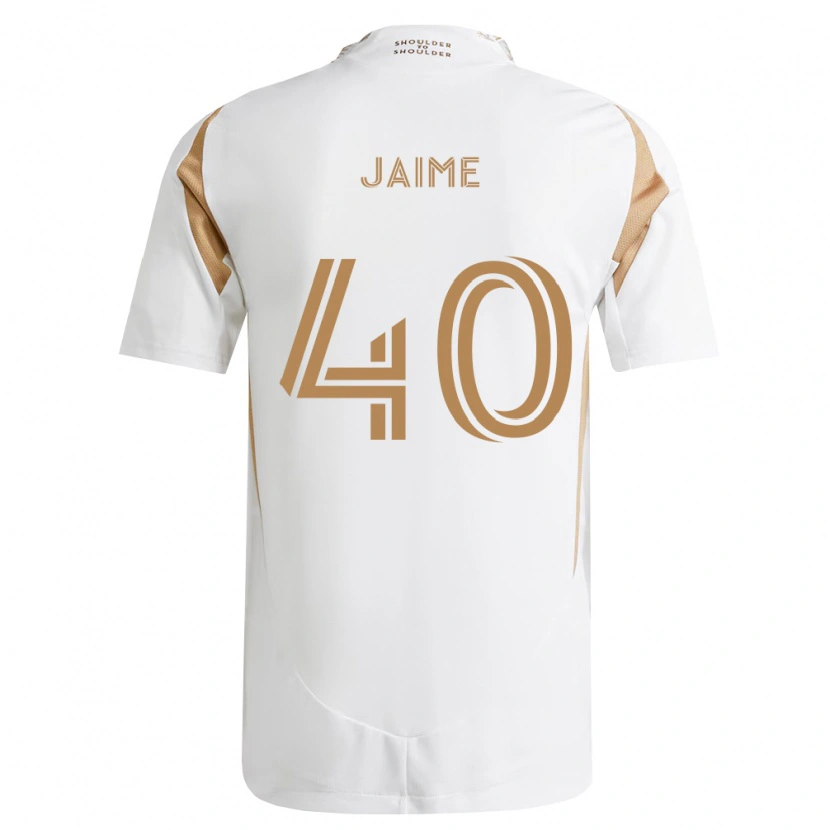 Danxen Dames Christopher Jaime #40 Wit Bruin Uitshirt Uittenue 2026/27 T-Shirt