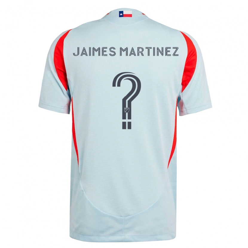 Danxen Dames David Jaimes Martinez #0 Donkergrijs Wit Rood Uitshirt Uittenue 2026/27 T-Shirt