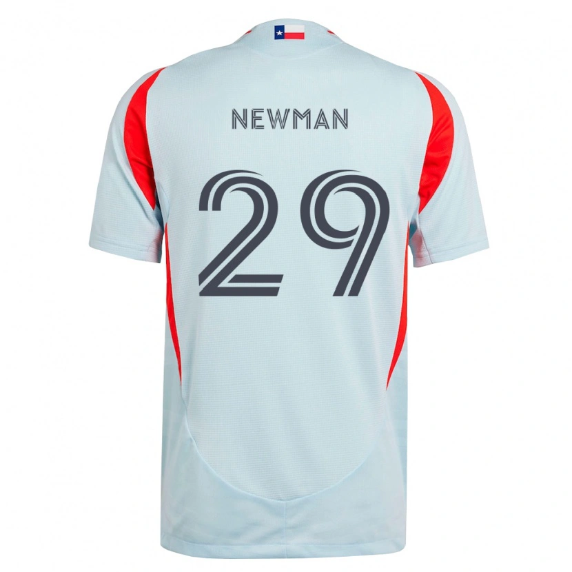 Danxen Dames Enzo Newman #29 Donkergrijs Wit Rood Uitshirt Uittenue 2026/27 T-Shirt