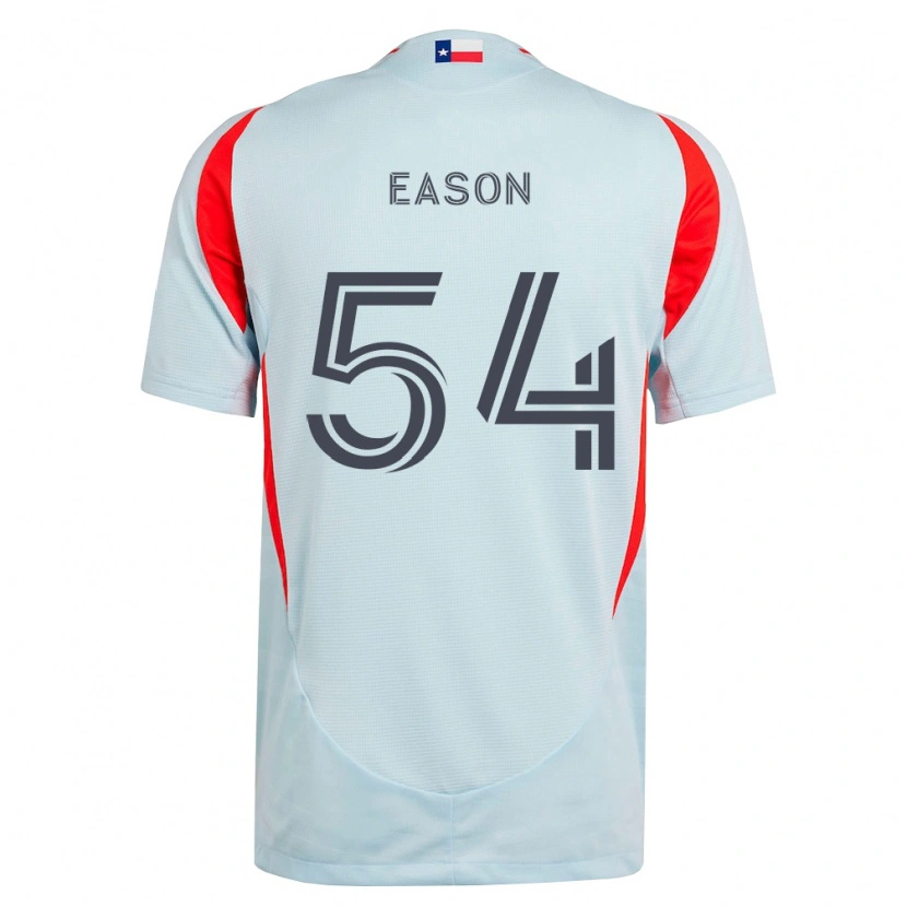 Danxen Dames Jordyn Eason #54 Donkergrijs Wit Rood Uitshirt Uittenue 2026/27 T-Shirt