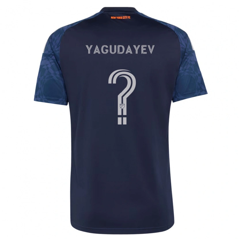 Danxen Dames Alexander Yagudayev #0 Diep Blauw Wit Uitshirt Uittenue 2026/27 T-Shirt