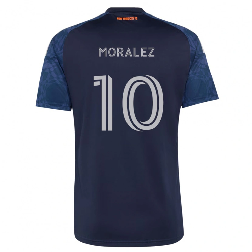 Danxen Dames Maxi Moralez #10 Diep Blauw Wit Uitshirt Uittenue 2026/27 T-Shirt