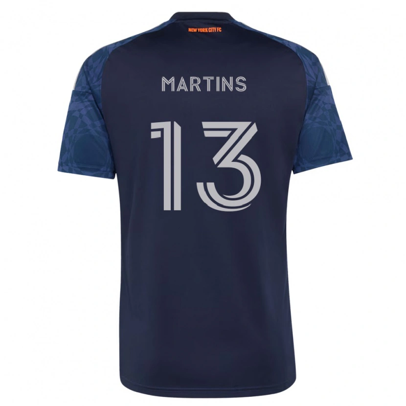 Danxen Dames Thiago Martins #13 Diep Blauw Wit Uitshirt Uittenue 2026/27 T-Shirt