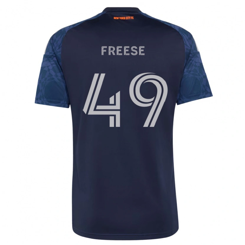 Danxen Dames Matt Freese #49 Diep Blauw Wit Uitshirt Uittenue 2026/27 T-Shirt