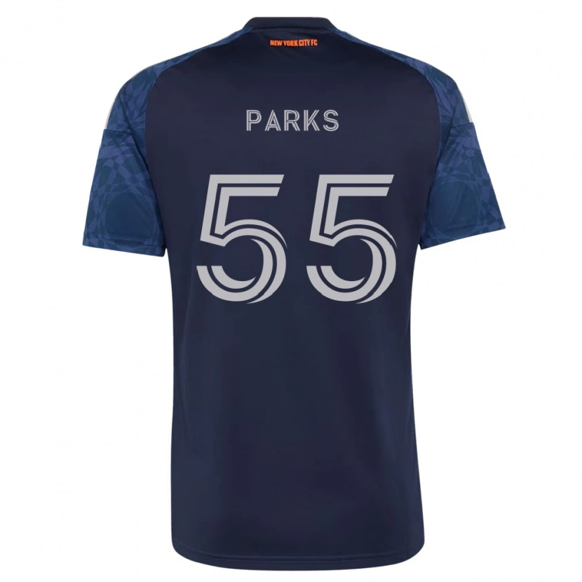 Danxen Dames Keaton Parks #55 Diep Blauw Wit Uitshirt Uittenue 2026/27 T-Shirt