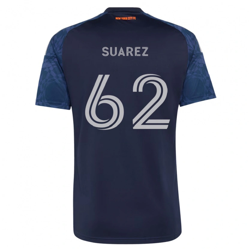 Danxen Dames Anthony Suarez #62 Diep Blauw Wit Uitshirt Uittenue 2026/27 T-Shirt
