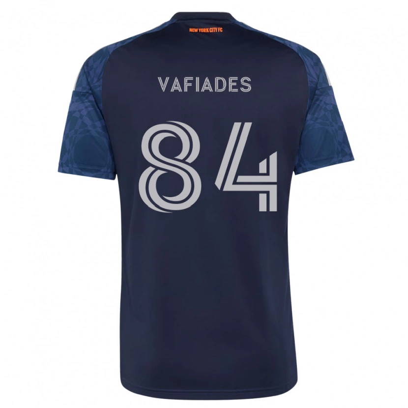 Danxen Dames Niccolo Vafiades #84 Diep Blauw Wit Uitshirt Uittenue 2026/27 T-Shirt