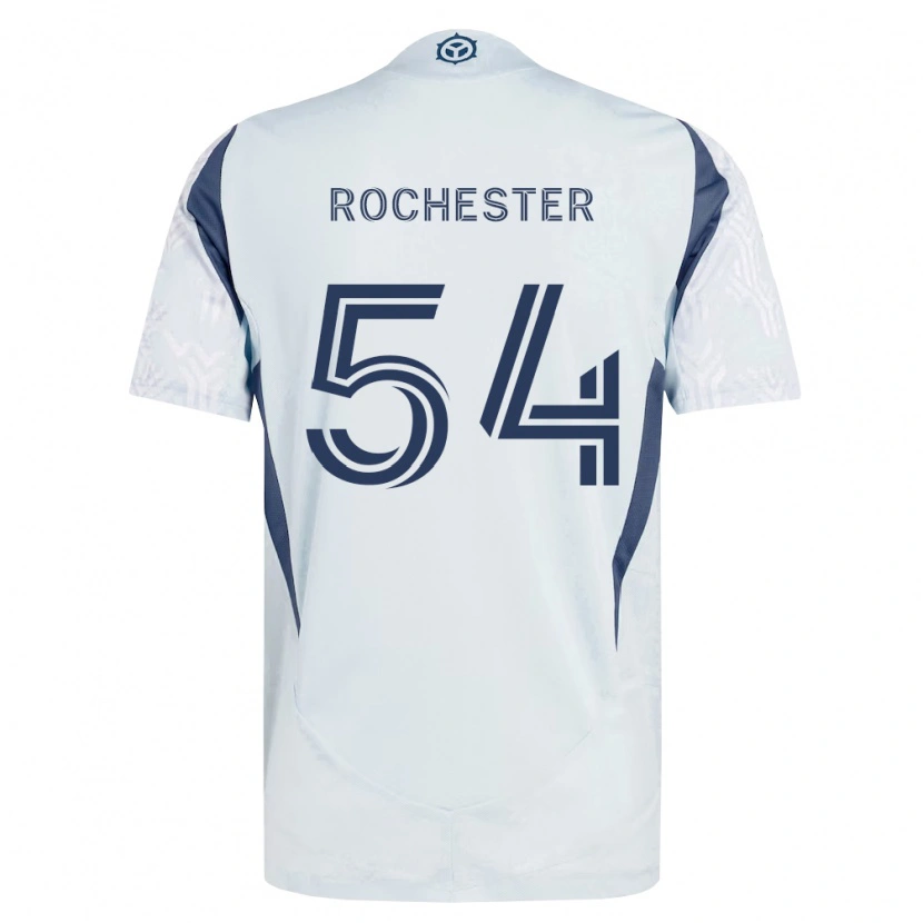 Danxen Dames Lamonth Rochester #54 Blauw Grijs Wit Uitshirt Uittenue 2026/27 T-Shirt