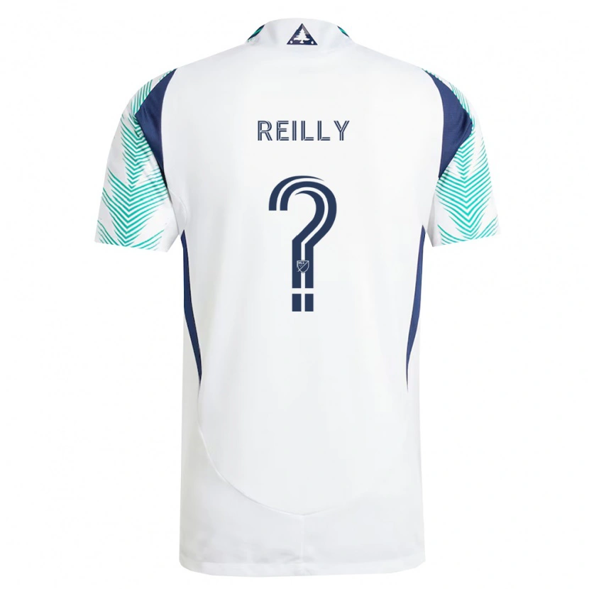 Danxen Dames Aidan Reilly #0 Wit Marineblauw Lichtgroen Uitshirt Uittenue 2026/27 T-Shirt