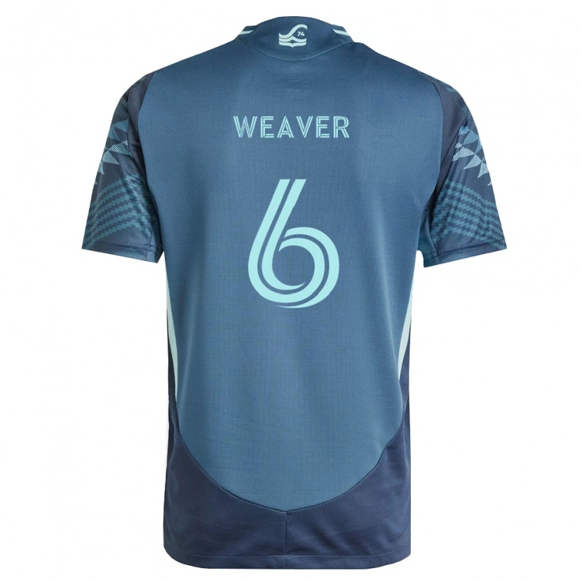 Danxen Dames Morgan Weaver #6 Marineblauw Groen Uitshirt Uittenue 2026/27 T-Shirt