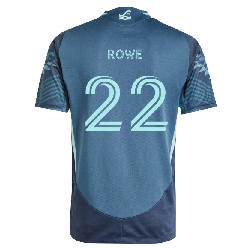 Danxen Dames Kelyn Rowe #22 Marineblauw Groen Uitshirt Uittenue 2026/27 T-Shirt