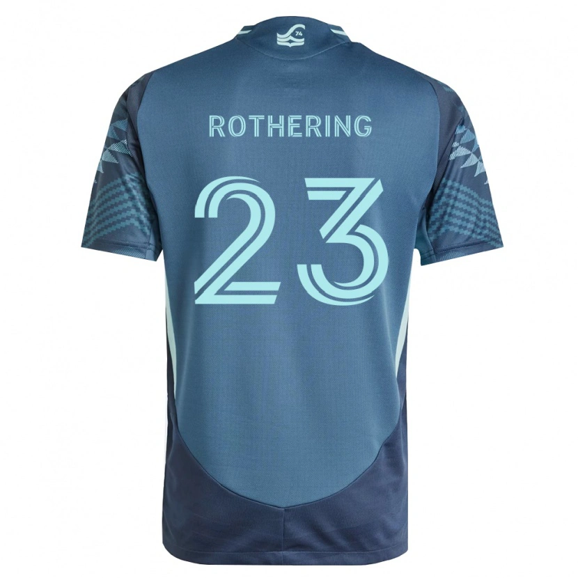 Danxen Dames Holly Rothering #23 Marineblauw Groen Uitshirt Uittenue 2026/27 T-Shirt