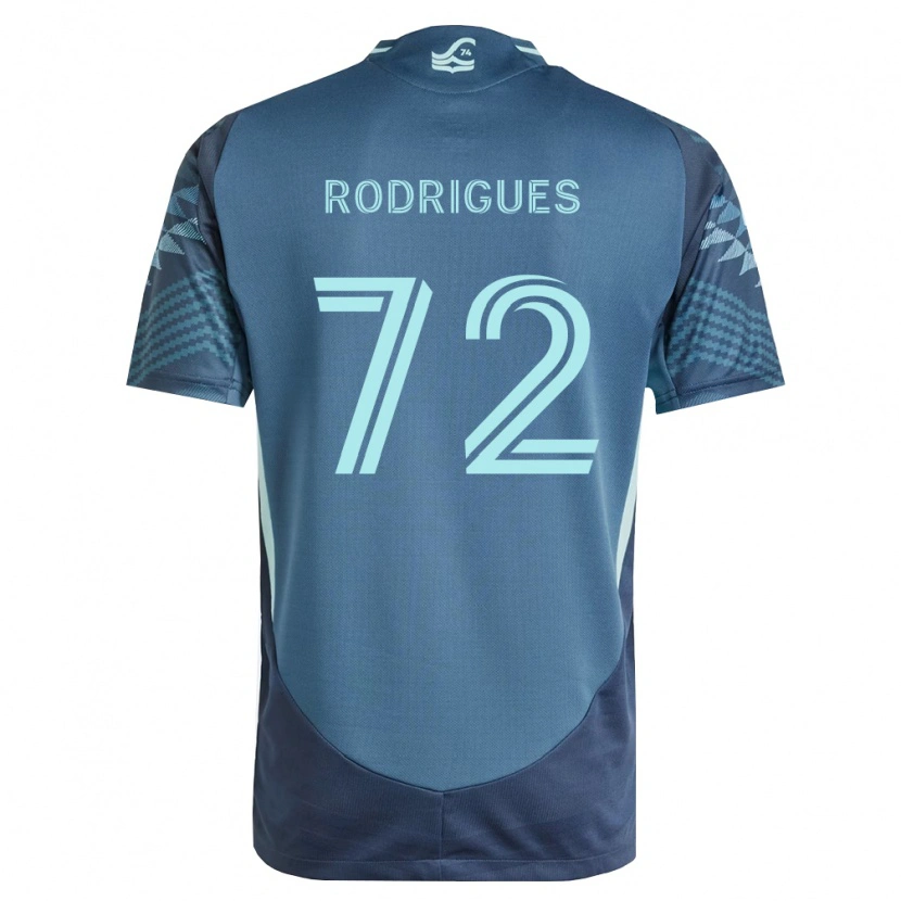 Danxen Dames Braudílio Rodrigues #72 Marineblauw Groen Uitshirt Uittenue 2026/27 T-Shirt