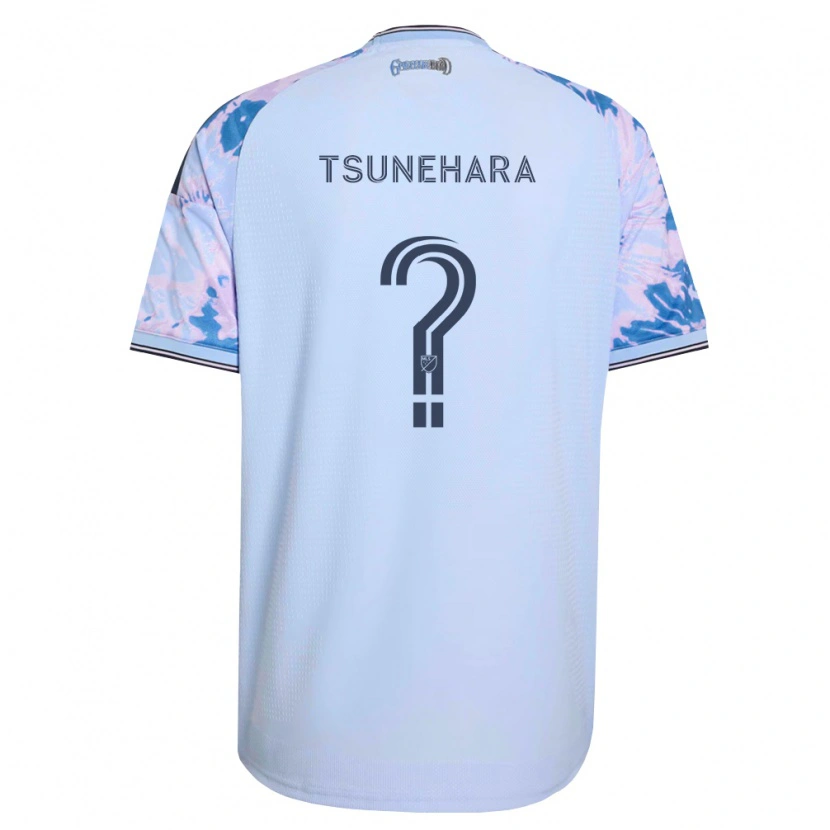 Danxen Dames Roka Tsunehara #0 Koninklijk Blauw Wit Zwart Uitshirt Uittenue 2026/27 T-Shirt