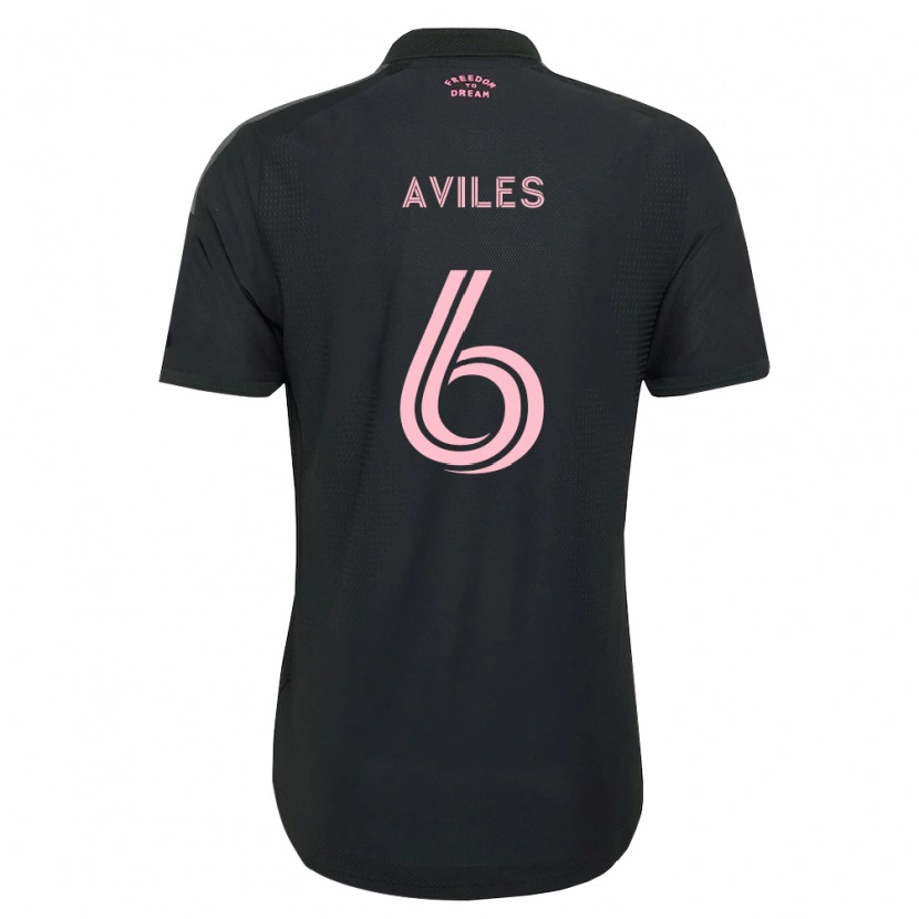 Danxen Dames Tomás Avilés #6 Roze Zwart Wit Uitshirt Uittenue 2026/27 T-Shirt
