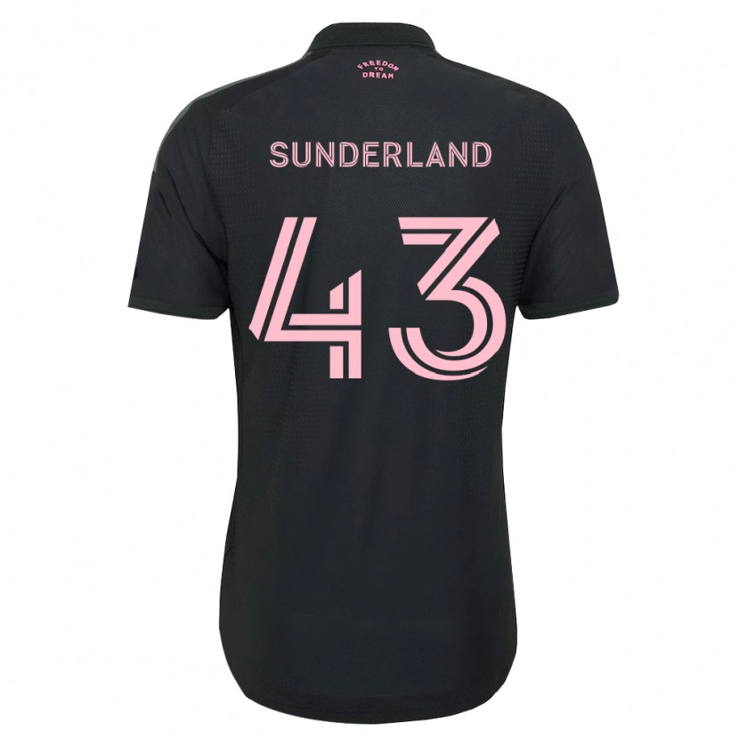 Danxen Dames Lawson Sunderland #43 Roze Zwart Wit Uitshirt Uittenue 2026/27 T-Shirt