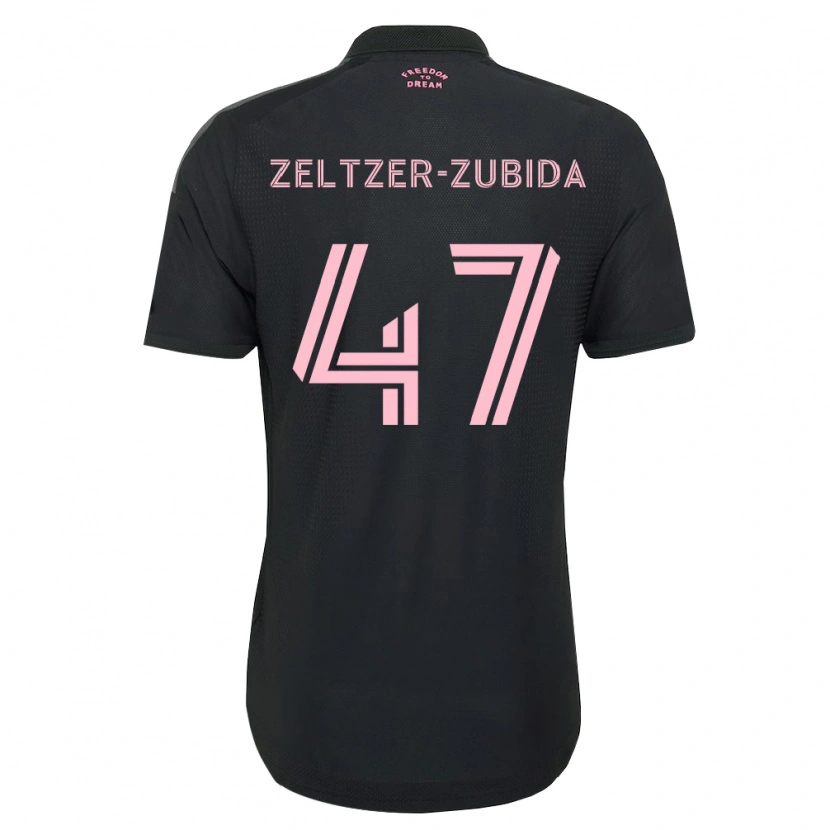 Danxen Dames Idoh Zeltzer-Zubida #47 Roze Zwart Wit Uitshirt Uittenue 2026/27 T-Shirt