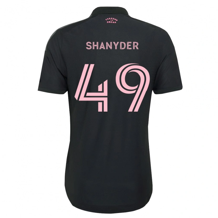 Danxen Dames Shanyder Borgelin #49 Roze Zwart Wit Uitshirt Uittenue 2026/27 T-Shirt